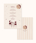 Menu Template | The Moon & The Sun | A5 Dawn