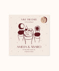 Save The Date Template | The Moon & The Sun | Dawn